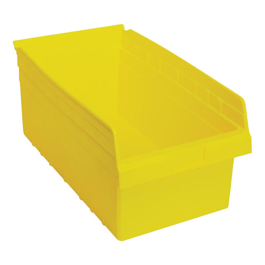 Quantum Storage Systems QSB810YL STORE-MAX 17 7/8" x 11 1/8" x 8" Yellow Shelf Bin