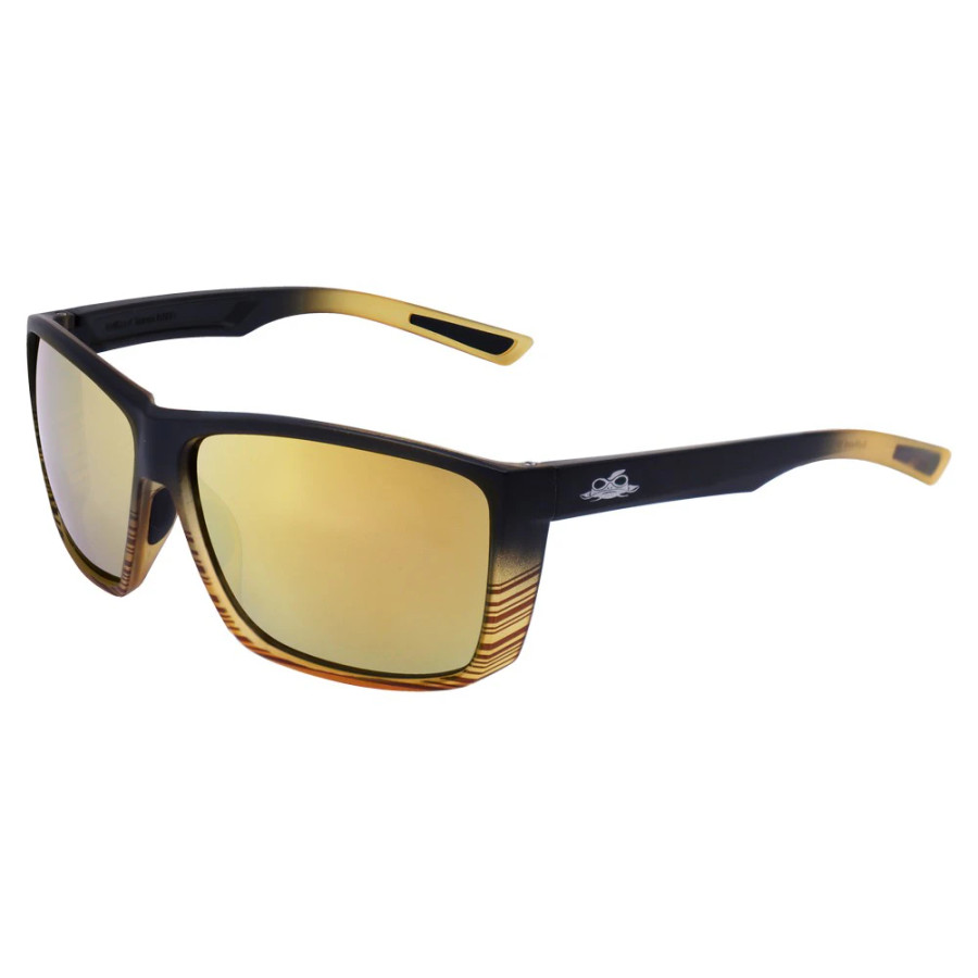 Global Glove BH33618PFT Lionfish Gold Mirror Performance Fog Technology Lens, Tortoise/Black Frame Safety Glasses