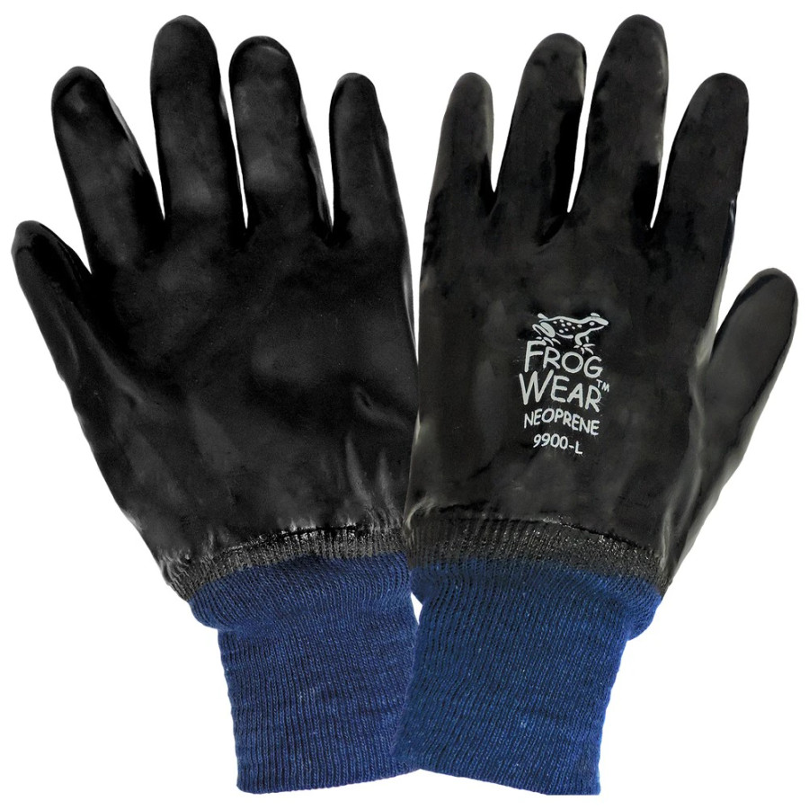 Global Glove 9900 FrogWear Premium Neoprene Smooth Finish 10-Inch Chemical Handling Gloves