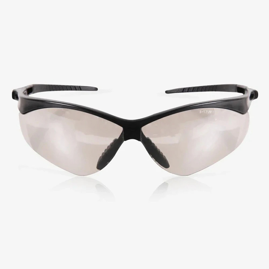 Global Glove RLY00553 Vesper Indoor/Outdoor Anti-Fog Lens, Shiny Black Frame Safety Glasses