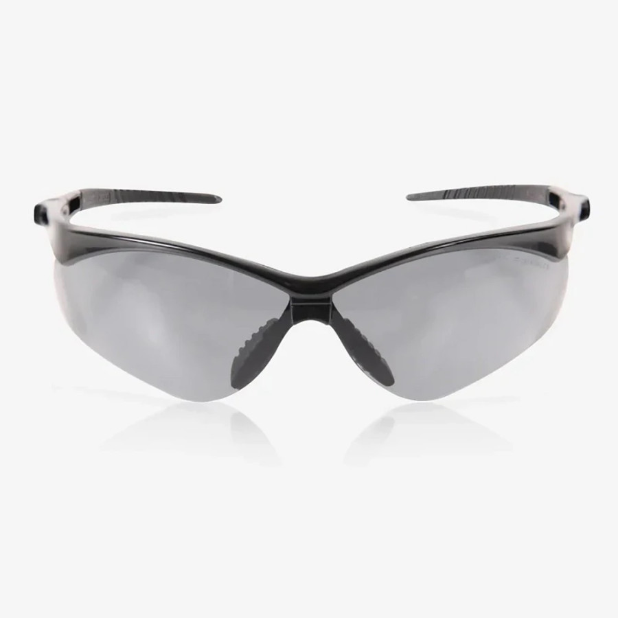 Global Glove RLY00551 Vesper Gray Anti-Fog Lens, Shiny Black Frame Safety Glasses