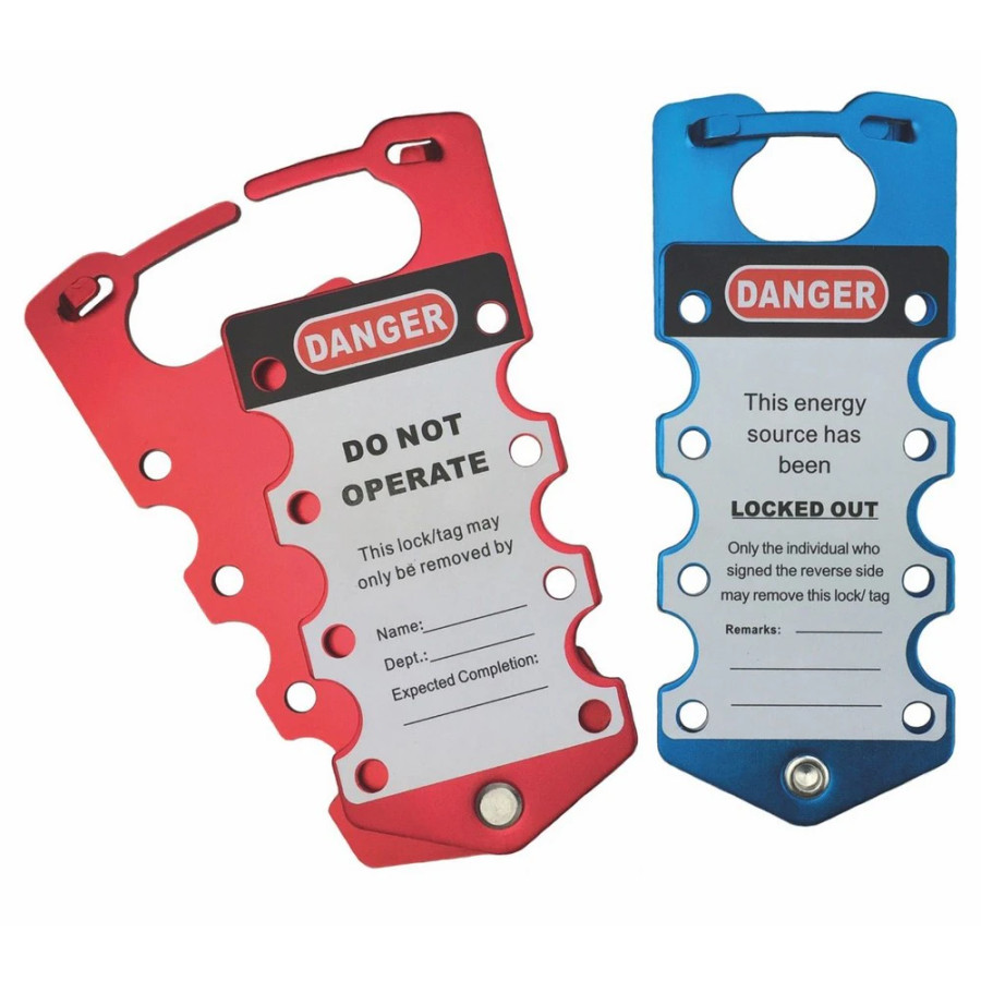 Reece Safety ALH1 Aluminum Combined Hasp and Tag
