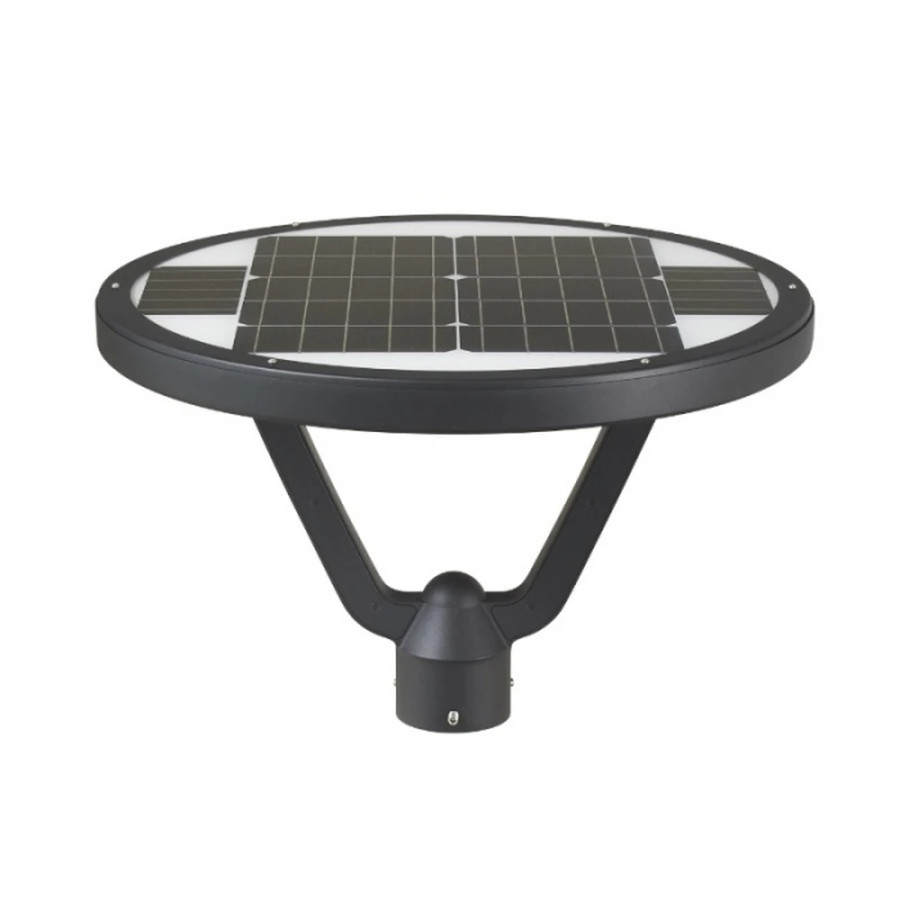 Light Efficient Design SL-CPT-25L-30K-BK-G1 Solera LED Solar Pathway Light - 3000K - 2,500 Lumens
