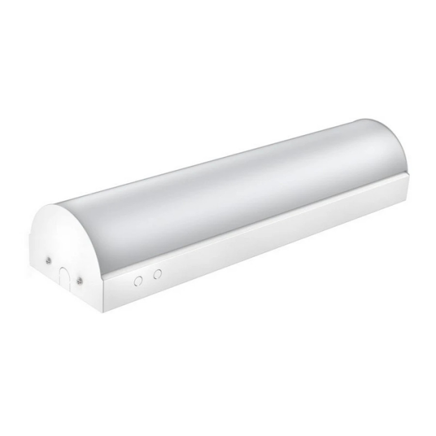 Light Efficient Design RPT-P-LIVC-G2-4FT-20L-840-FWFC-EMG-R-S1 48" LED Stairwell Fixture - Emergency Battery Backup - CCT Selectable - 120-277V
