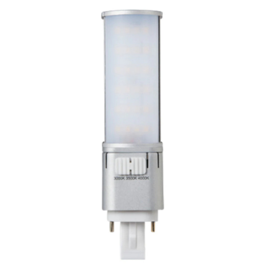 Light Efficient Design LED-7311-FC1-G4 2-Pin LED PL Retrofit Lamp - G23-2 Base - 7W - CCT Selectable - 950 Lumens - Horizontal - 120-277V