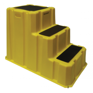 DPI NST-3 Nestable Plastic Steps 32X25X20, Yellow