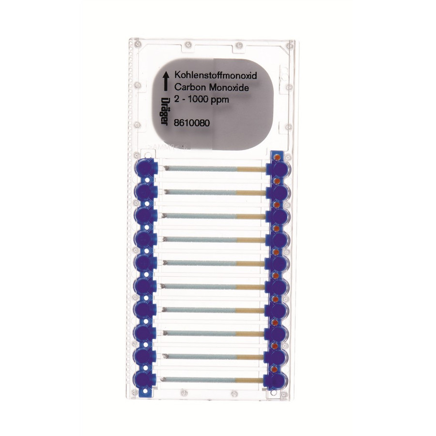 Draeger 8610080 Microtube Carbon monoxide 2-1000 ppm