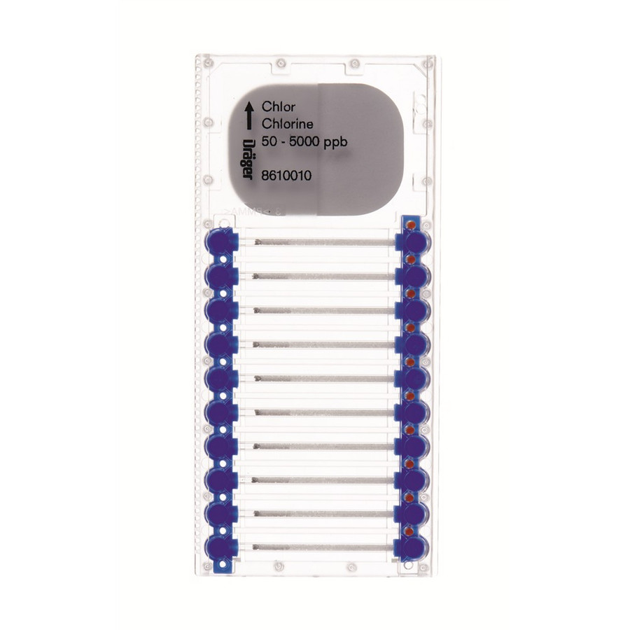 Draeger 8610010 Microtube Chlorine 50-5000 ppb