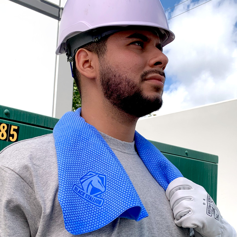 Black Stallion AH7055-BL Cooling Towel