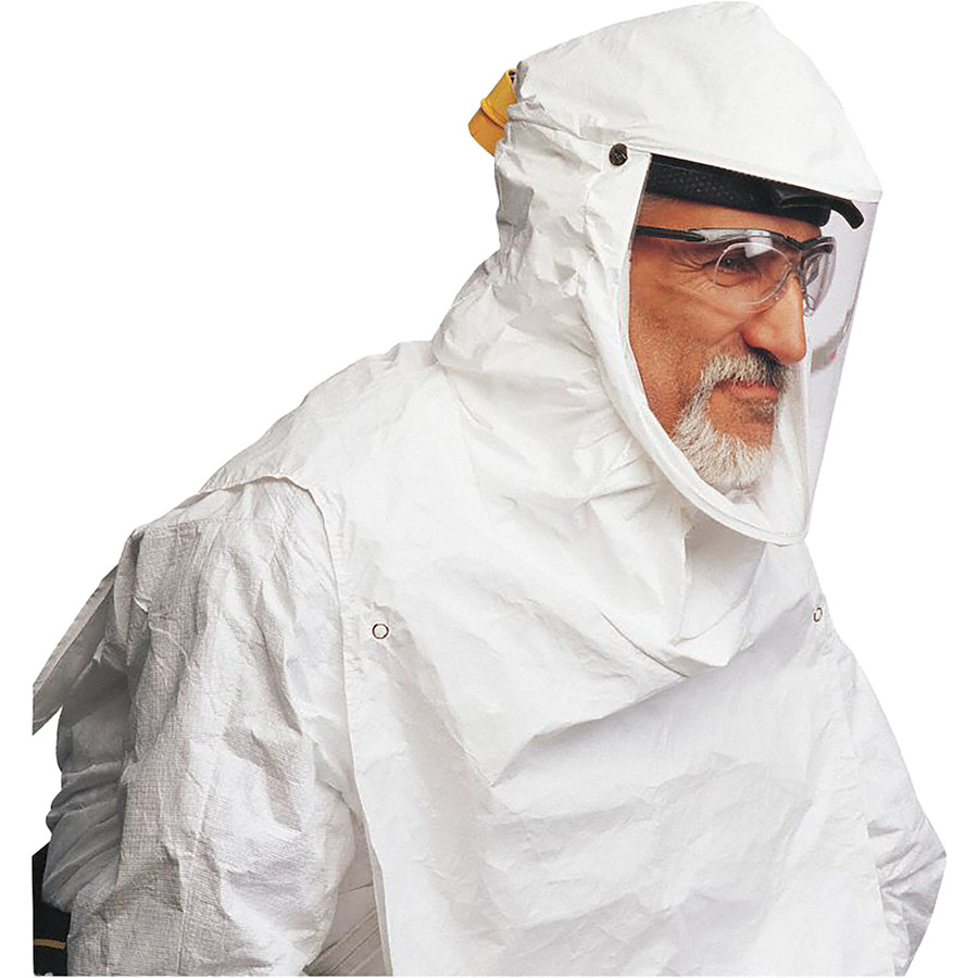 North PA121 Primair 100 Supplied Air Hood Assembly With Coated Bibbed Hood