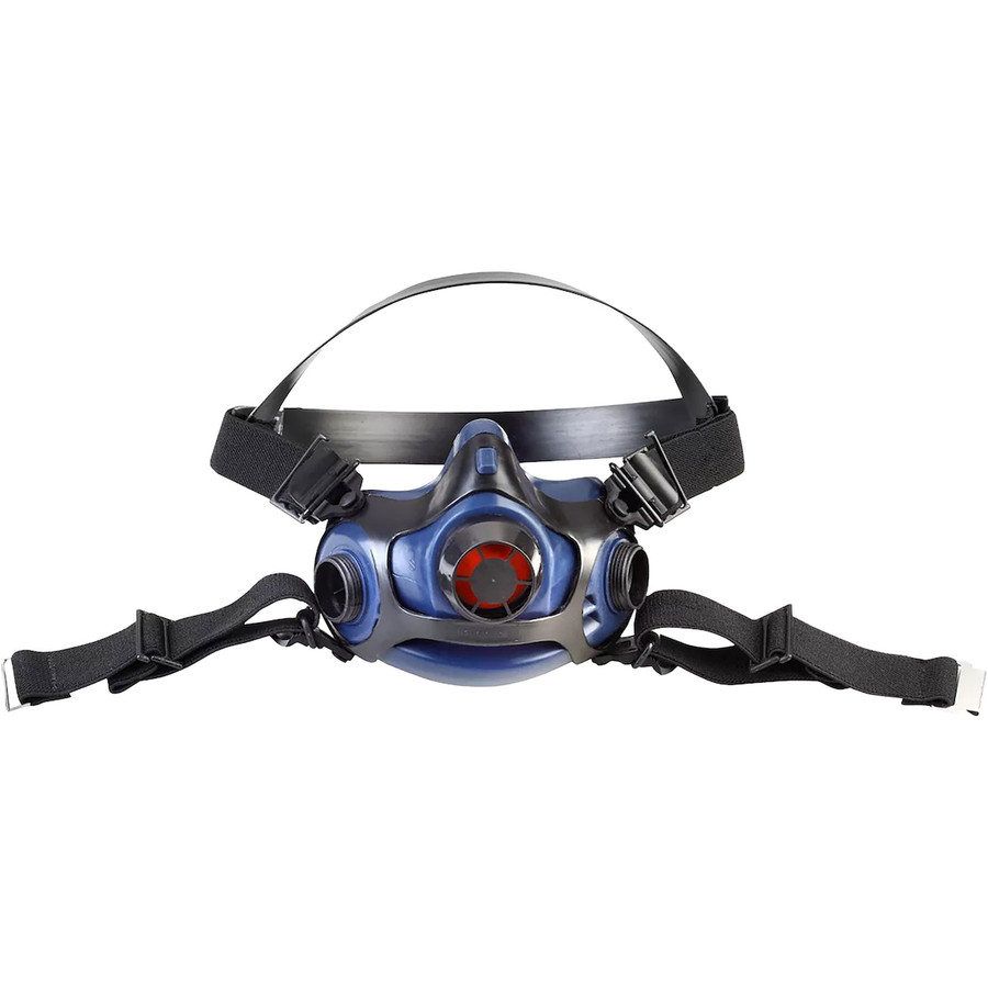 North RU88001 Triple Flange Silicone Half Mask