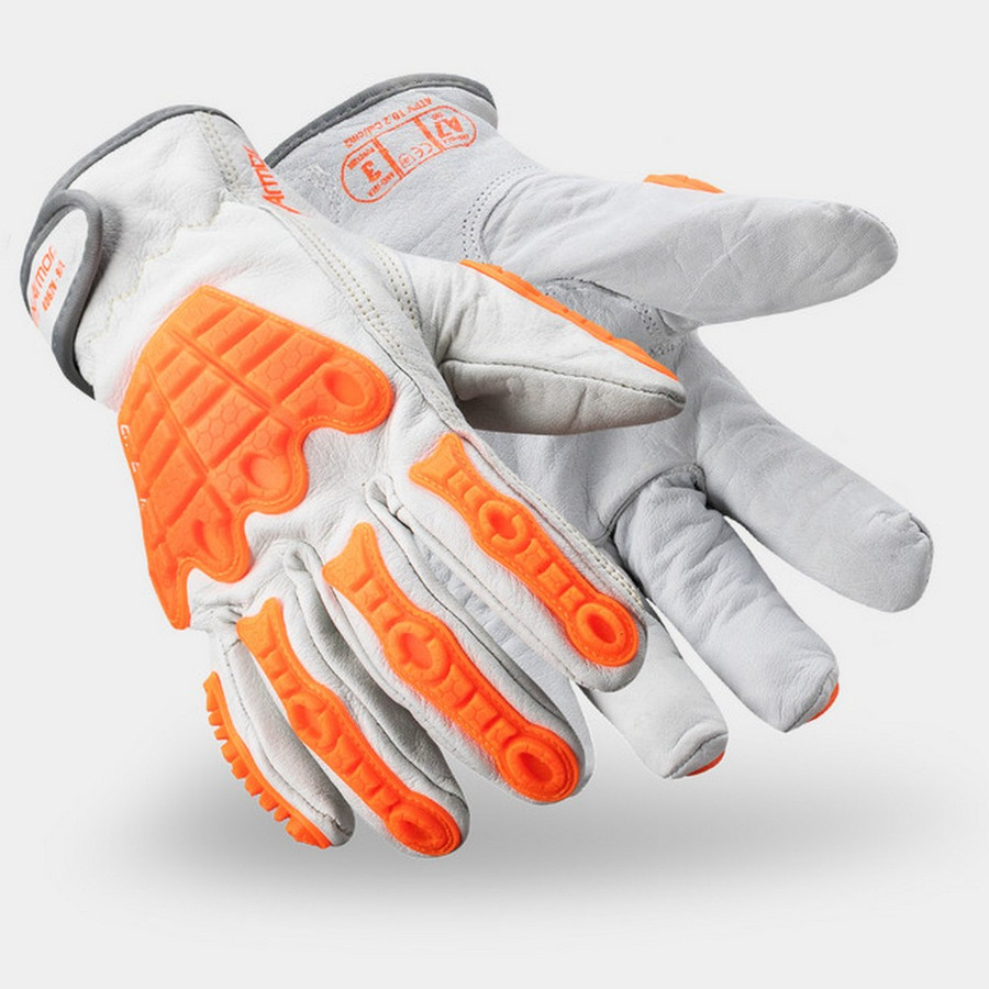 HexArmor Chrome SLT 4067V Arc Flash & Cut A7 Impact Gloves