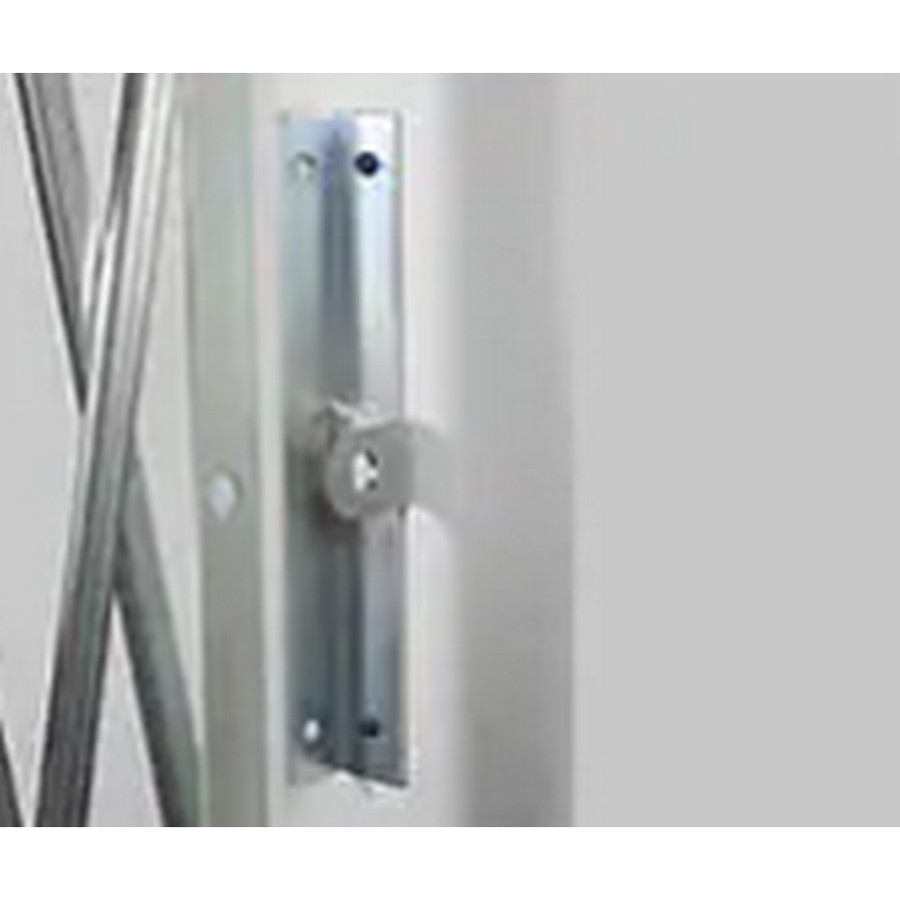 Illinois Engineered Products HDW-12LK 12" Wall Locking Bar for Portable Folding Security Gates