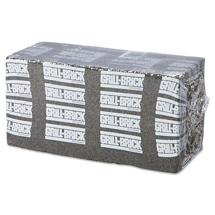 Boardwalk BWKGB12PC Grill Brick, 8 x 4, Black, 12/Case
