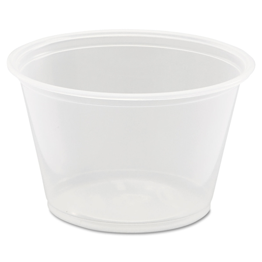 Dart DCC400PC Conex Complements Portion/Medicine Cups, 4oz, Clear, 125/Bag, 20 Bags/Case
