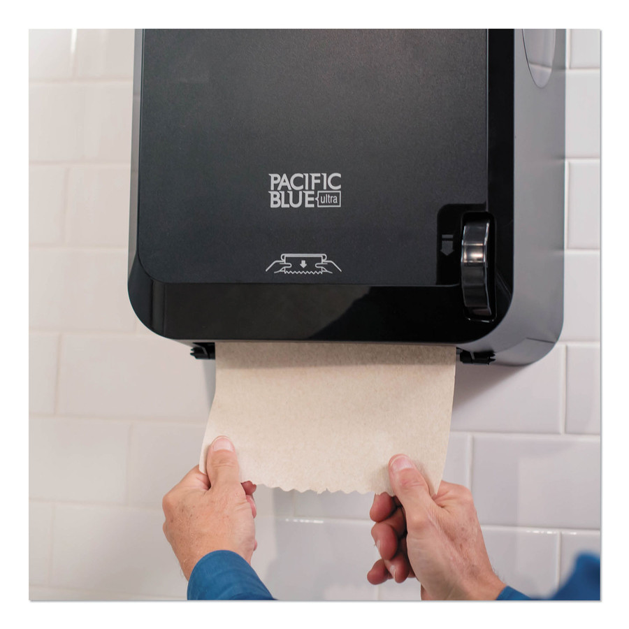 Georgia Pacific Professional GPC59589 Pacific Blue Ultra Paper Towel Dispenser, Manual, 12.9 x 9 x 16.8, Black
