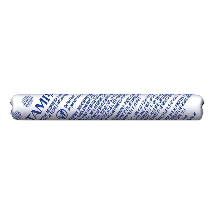 Tampax PGC025001 Tampons for Vending, Original, Regular Absorbency, 500/Case
