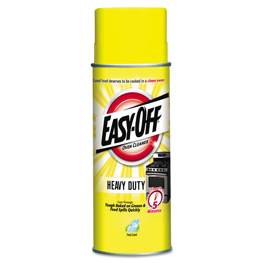 EASY-OFF RAC87979 Heavy Duty Oven Cleaner, Fresh Scent, Foam, 14.5 oz Aerosol