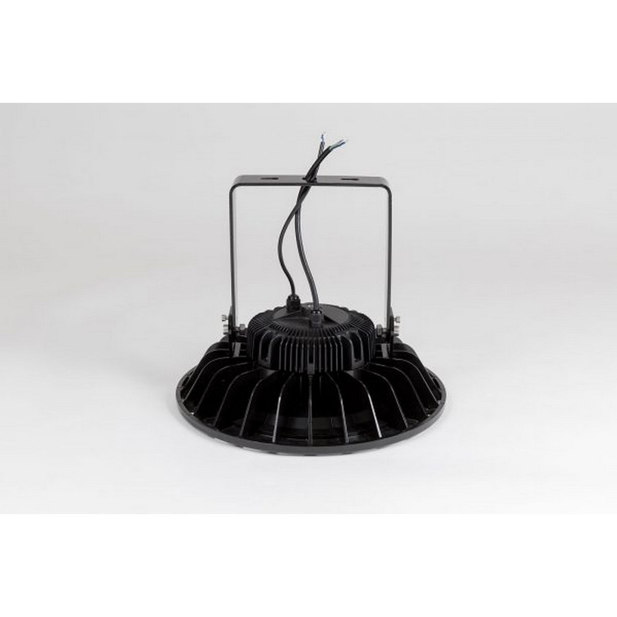 Litetronics HB125B150DLHV 125W 16" Black LED High Bay  277-480V GFR 5000K 1-10V DIM 15000 Lumens