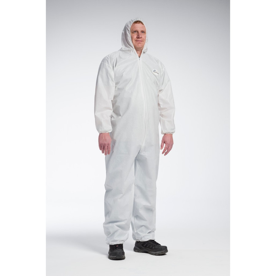 PIP Global Safety 3706 PosiUB Coverall Hood El Wrt & Ank