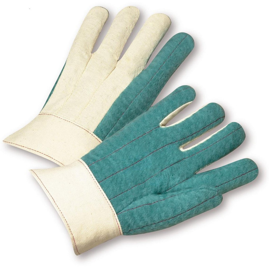 PIP Global Safety BG42SWSJI XLarge Standard Green Cotton Hot Mills Glove