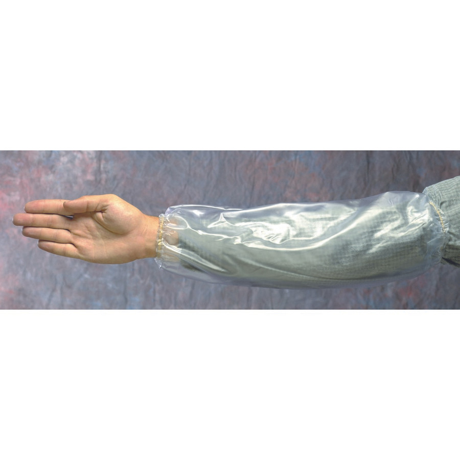 PIP Global Safety UVC-4HS One Size 4 mil Vinyl 18" Sleeve Clear