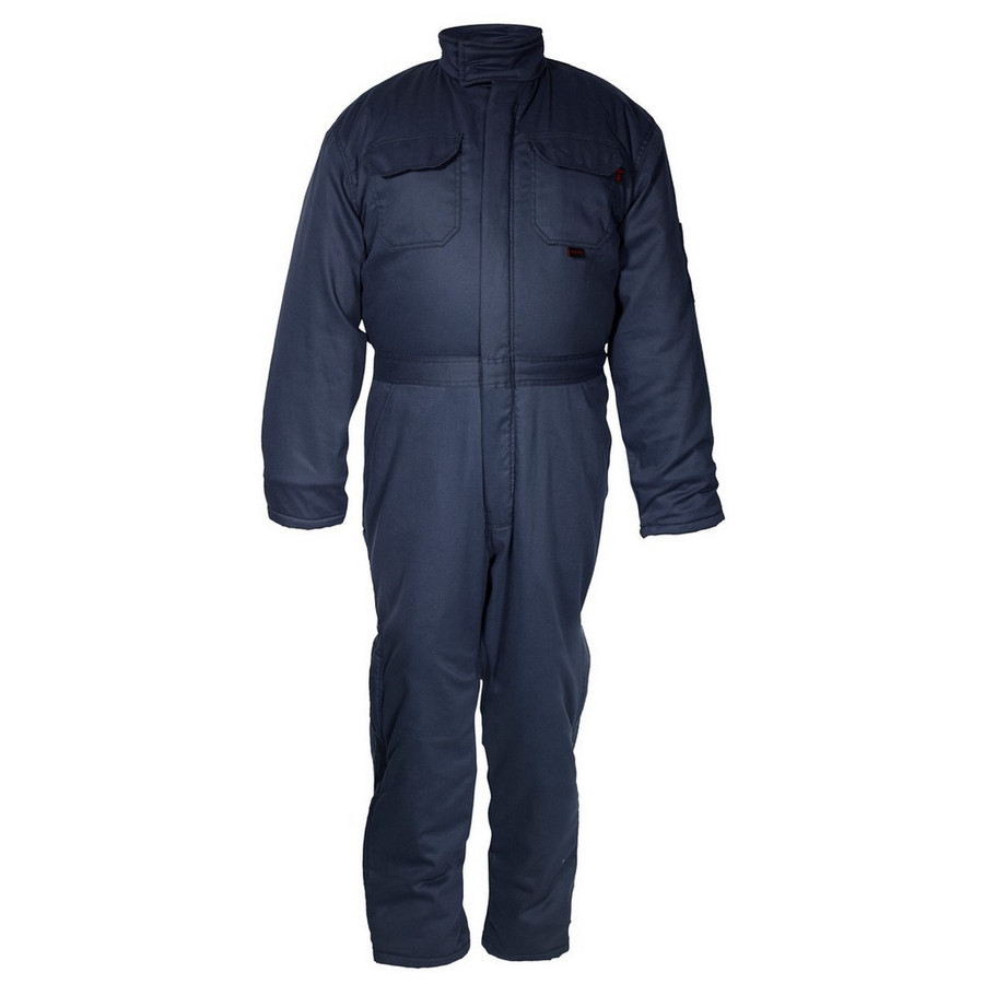 MCR Safety DC3NS Flame Resistant (FR) Deluxe Insulated Coverall, 88% Cotton 12% Nylon, Modacrylic quilted lining