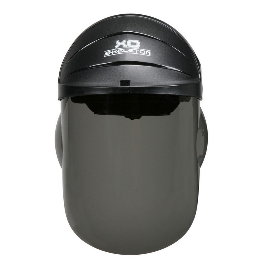 MCR Safety 105 XO Skeleton Ratchet Headgear Gray Lens