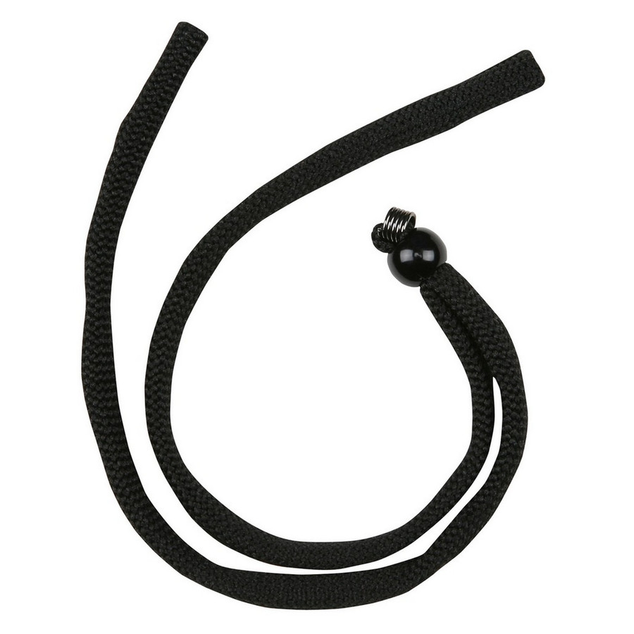 MCR Safety 215C Economy, Black Slip On Lanyard