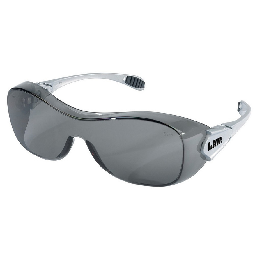 MCR Safety OG112AF Law OTG Gray Anti-Fog Lens