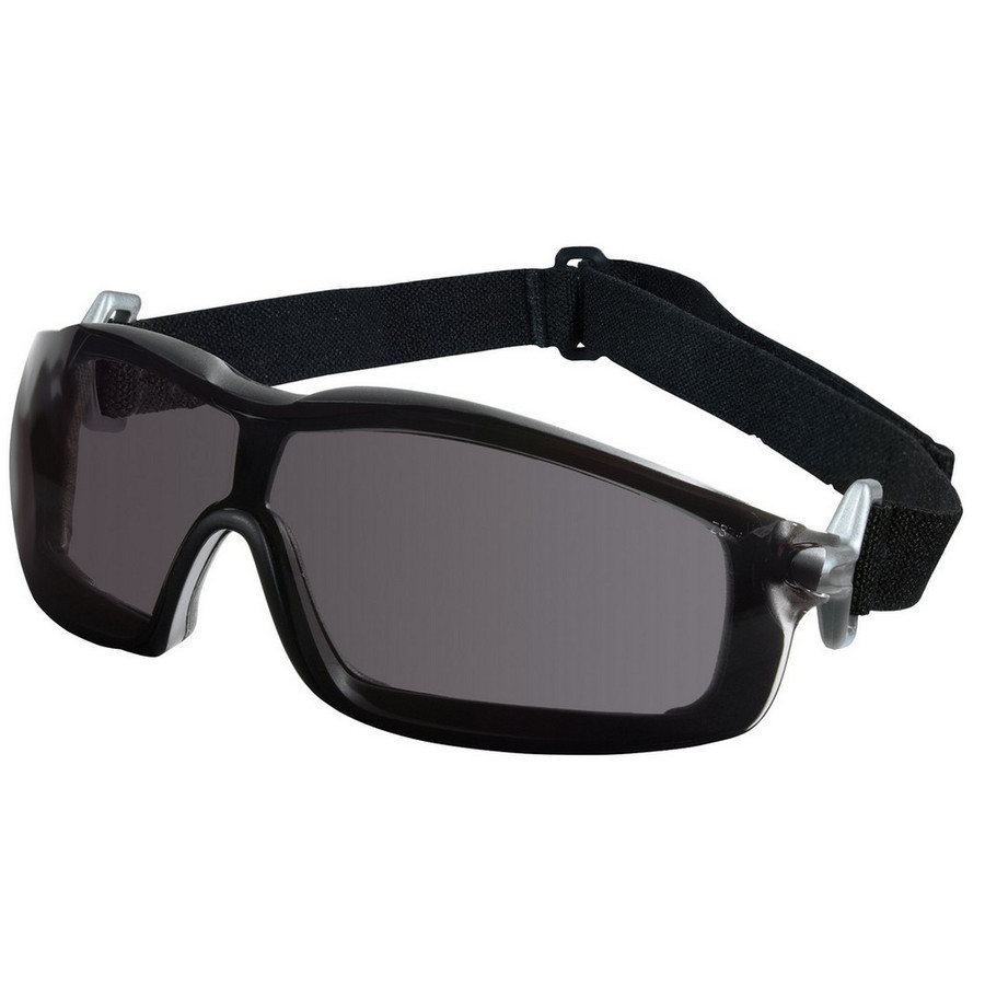 MCR Safety RT112AF Rattler Black Frame Gray AF Lens