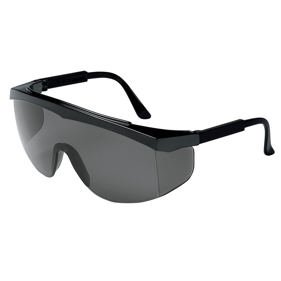 MCR Safety SS112 Stratos Black Frame Gray Lens
