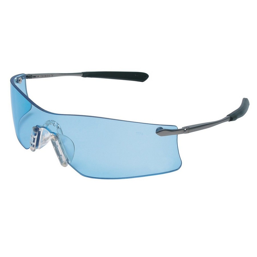 MCR Safety T4113AF Rubicon Metal Light Blue Anti-Fog Lens