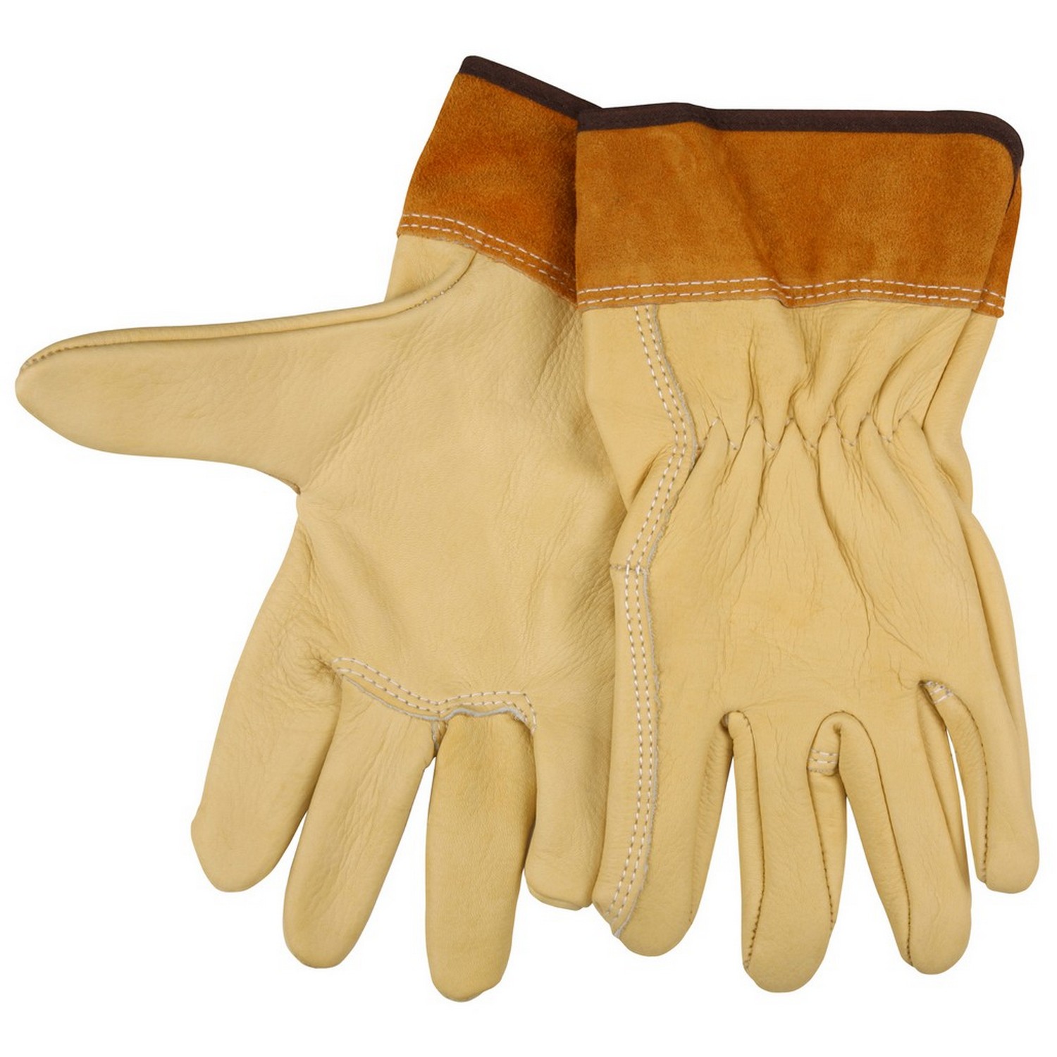 MCR Safety 4903LM Mig/Tig welder glove, grain cow leather, split cuff