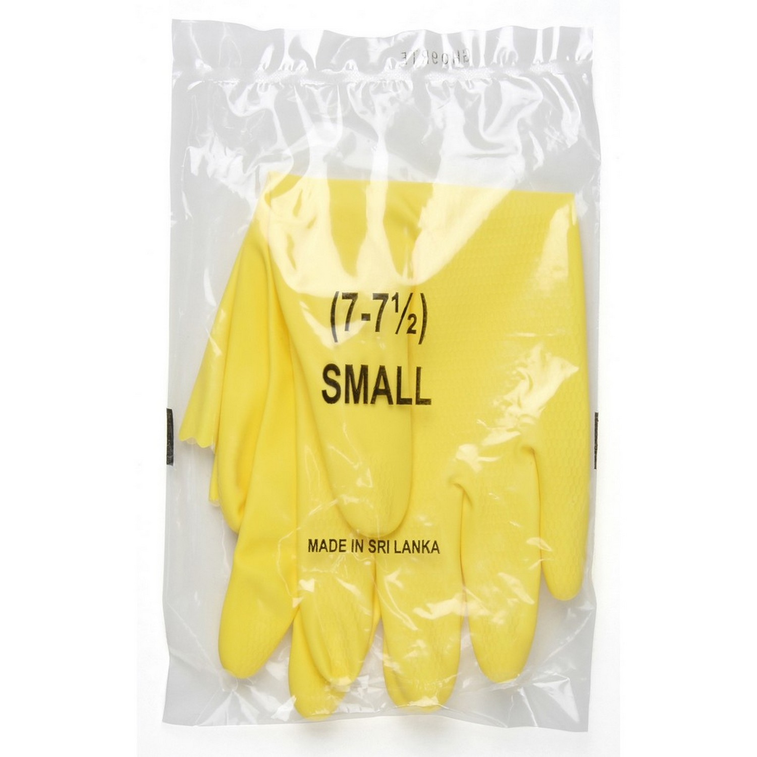 MCR Safety 5270 18 mil Flock Lined Yellow Latex, 12" length with straight cuff