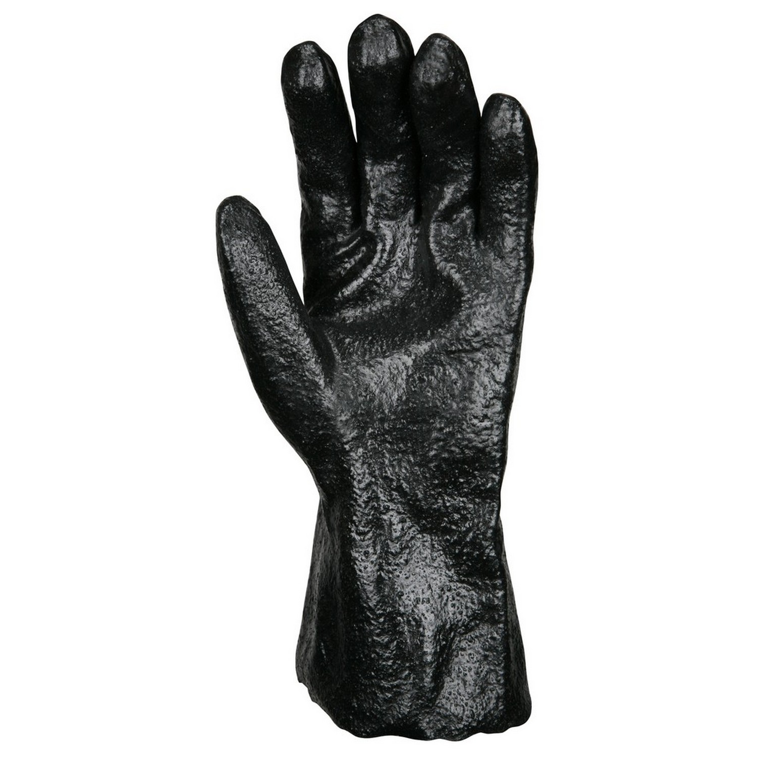 MCR Safety 6212 Single Dip Smooth PVC Coated, Industry Standard, Interlock Lined, 12" Length