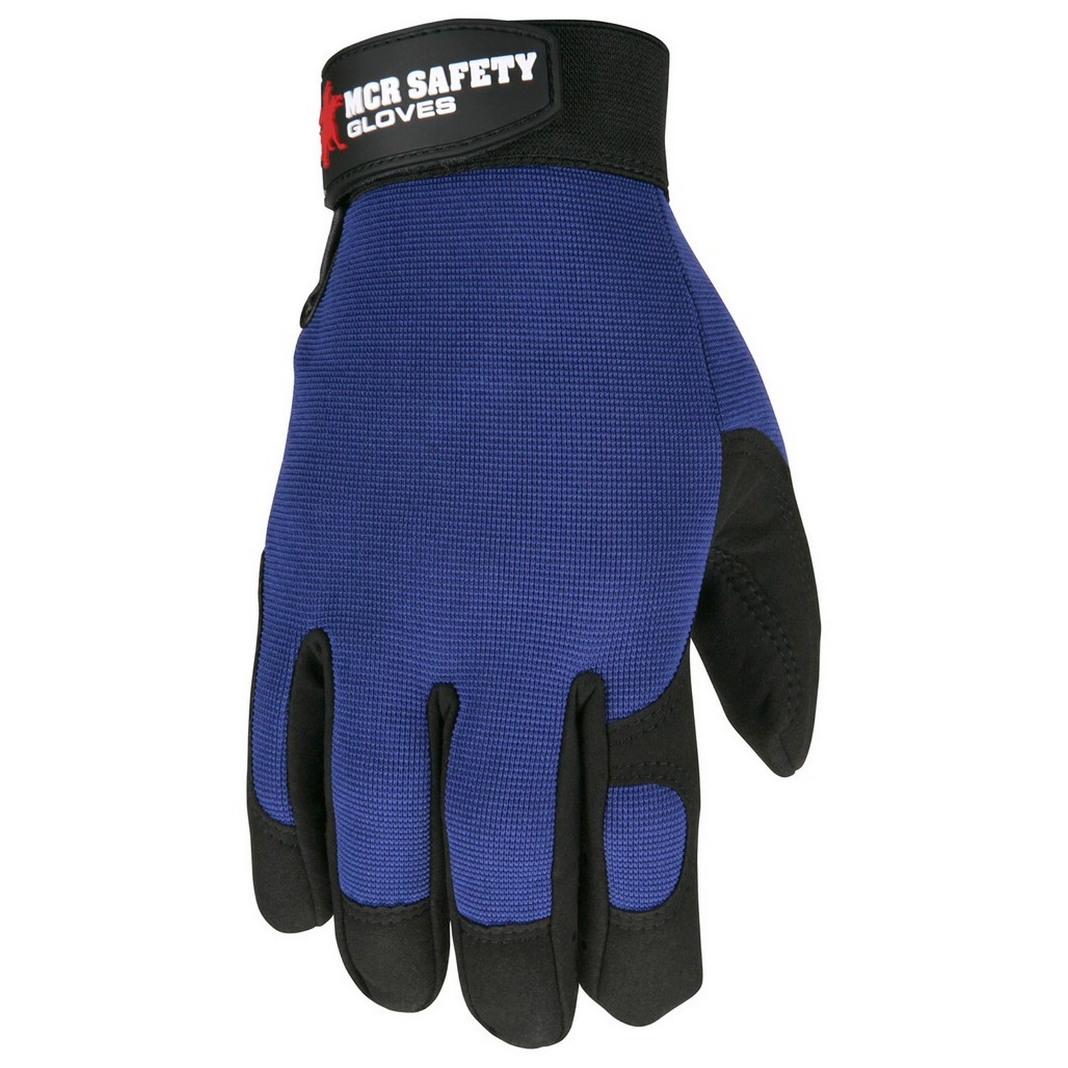 MCR Safety 900S MCR Safety Multi-Task, Clarino Synthetic Leather Palm, Blue Spandex back