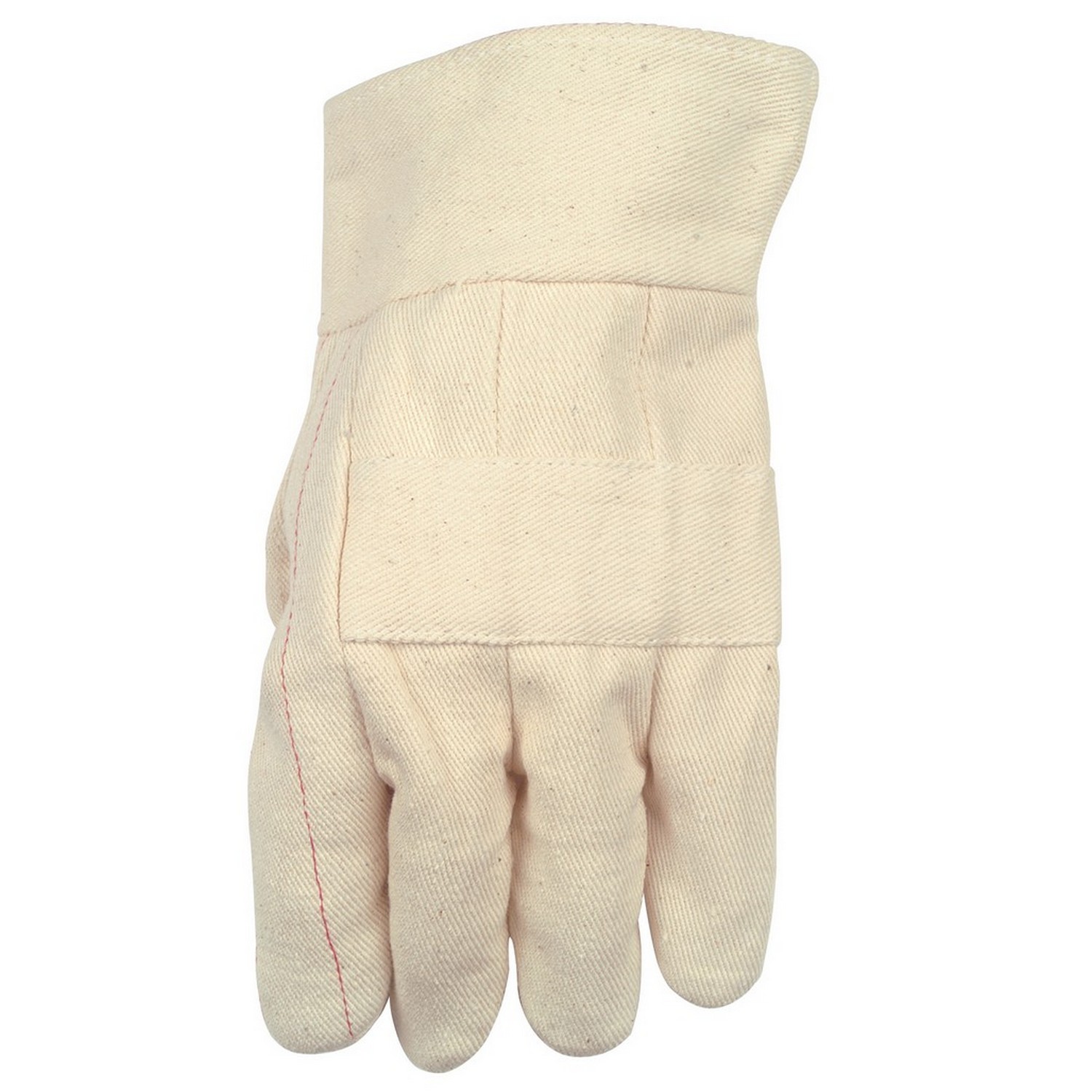 MCR Safety 9124 Hot Mill, 24 oz. Economy Weight, 2.5" Band Top, Knuckle Strap