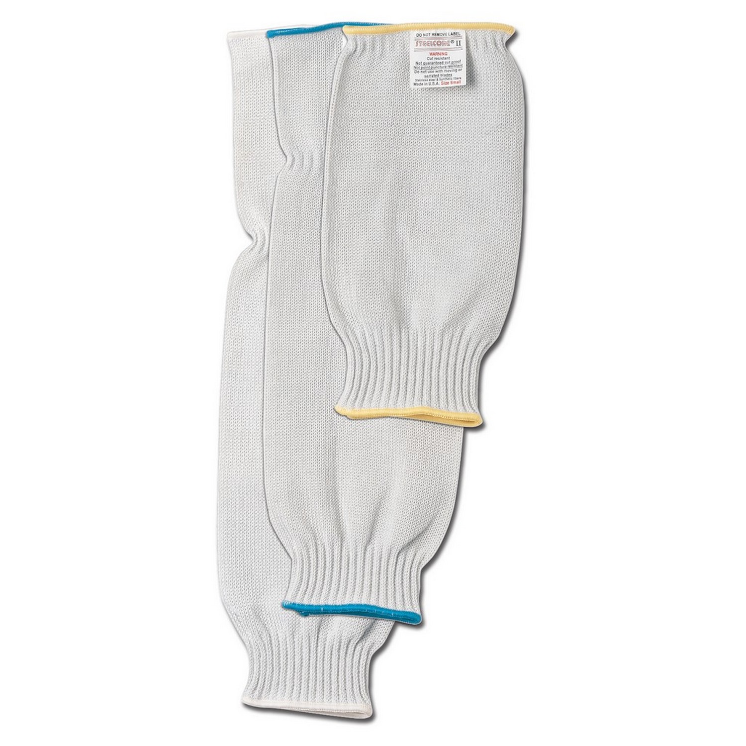 MCR Safety 9312 Steelcore 2, 7 Gauge Stainless Steel / Polyester, ANSI A8, 12 inch Cut Resistant Sleeve