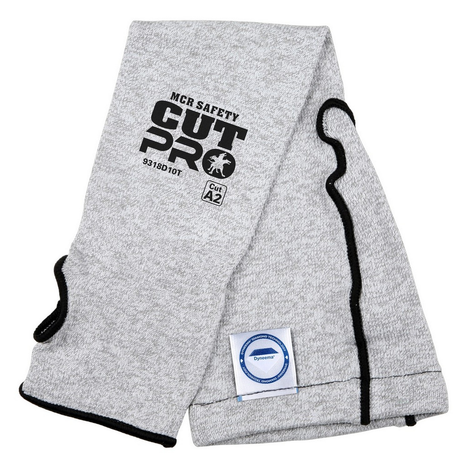 MCR Safety 9318D10T 10 gauge Dyneema sleeve, thumb slot, 18 "