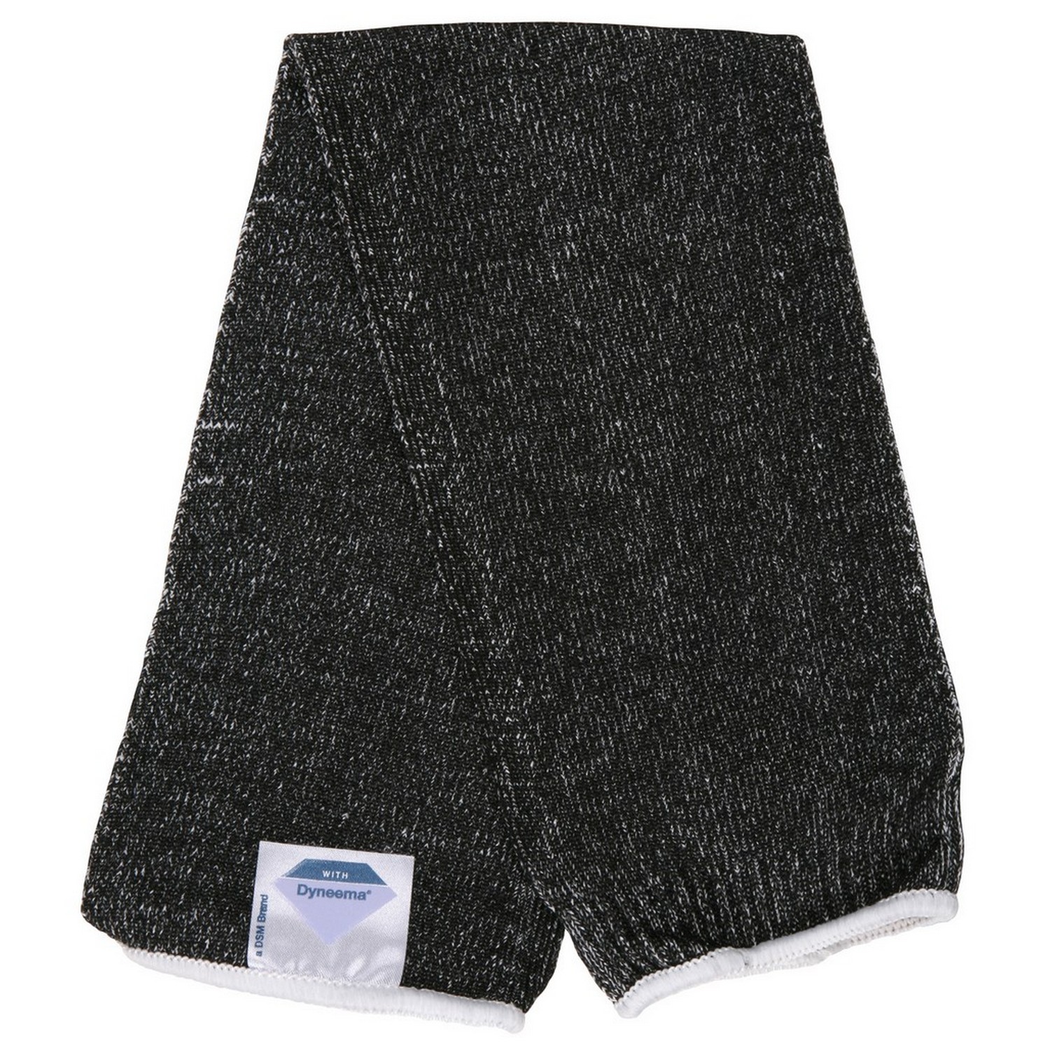 MCR Safety 9318D7M 7 Gauge Salt and Pepper Dyneema Cut Resistant Sleeve, ANSI A2, 18 Inch