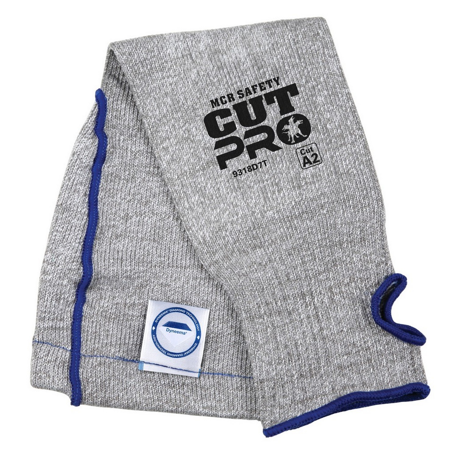 MCR Safety 9318D7T 7 gauge Dyneema sleeve, thumb slot, 18 " length