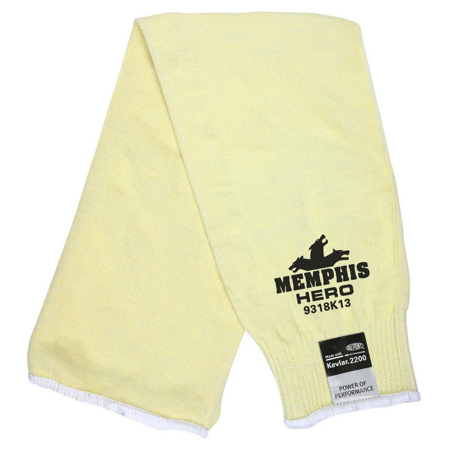 MCR Safety 9318K13 Memphis Hero,  13 Gauge DuPont Kevlar/Stainless Steel/Nylon Fiber, 18" Sleeve