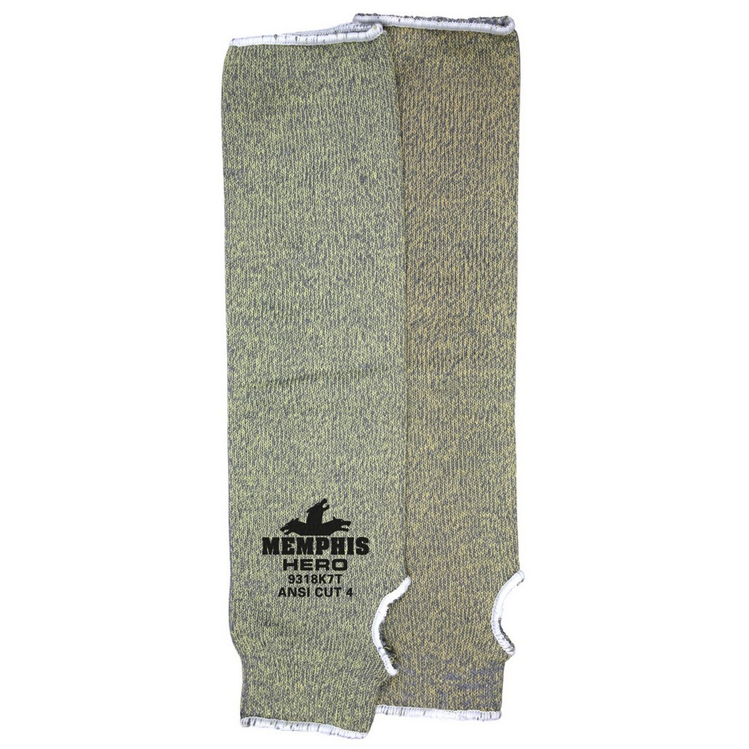 MCR Safety 9318K7T Memphis Hero,  7 Gauge Kevlar/Stainless Steel/Nylon Fiber, 18" Sleeve, Thumbslot