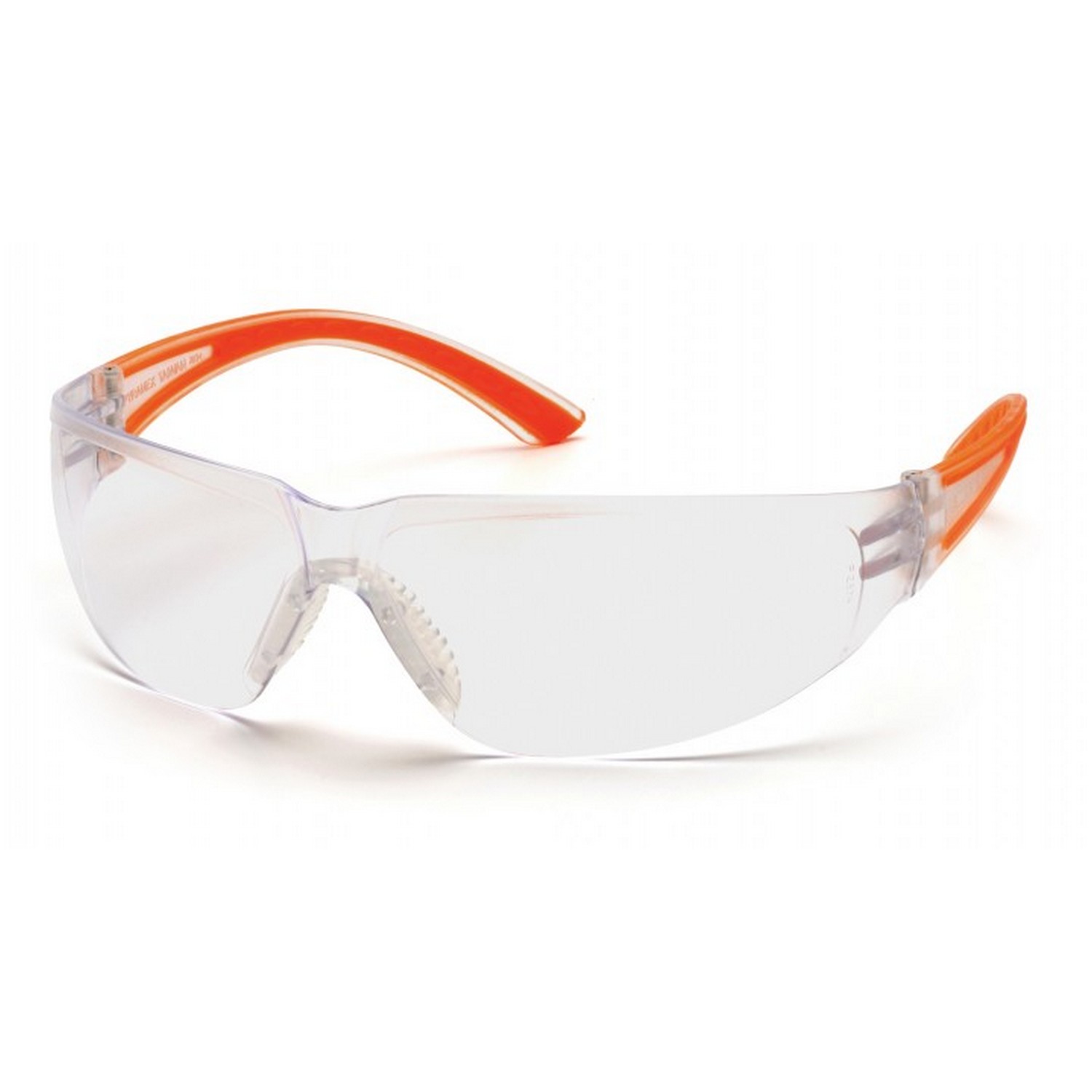Pyramex Safety SO3610S Cortez - Orange Temples/Clear Lens Safety Glasses