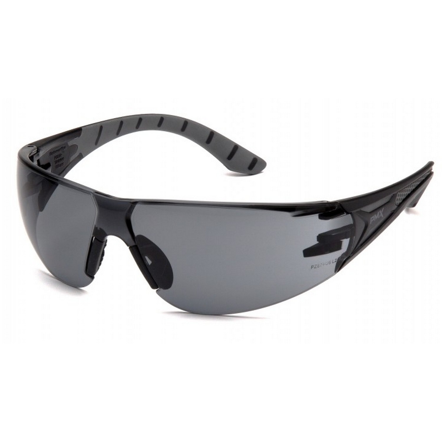 Pyramex Safety SBG9620ST Endeavor Plus - Black-Gray Frame/Gray Anti-Fog Lens Safety Glasses