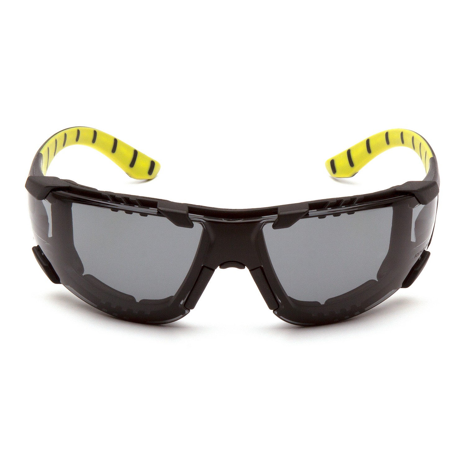Pyramex Safety SBG9620STMFP Endeavor Plus - Black-Gray Foam Padded Frame/Gray H2MAX Anti-Fog Lens Safety Glasses