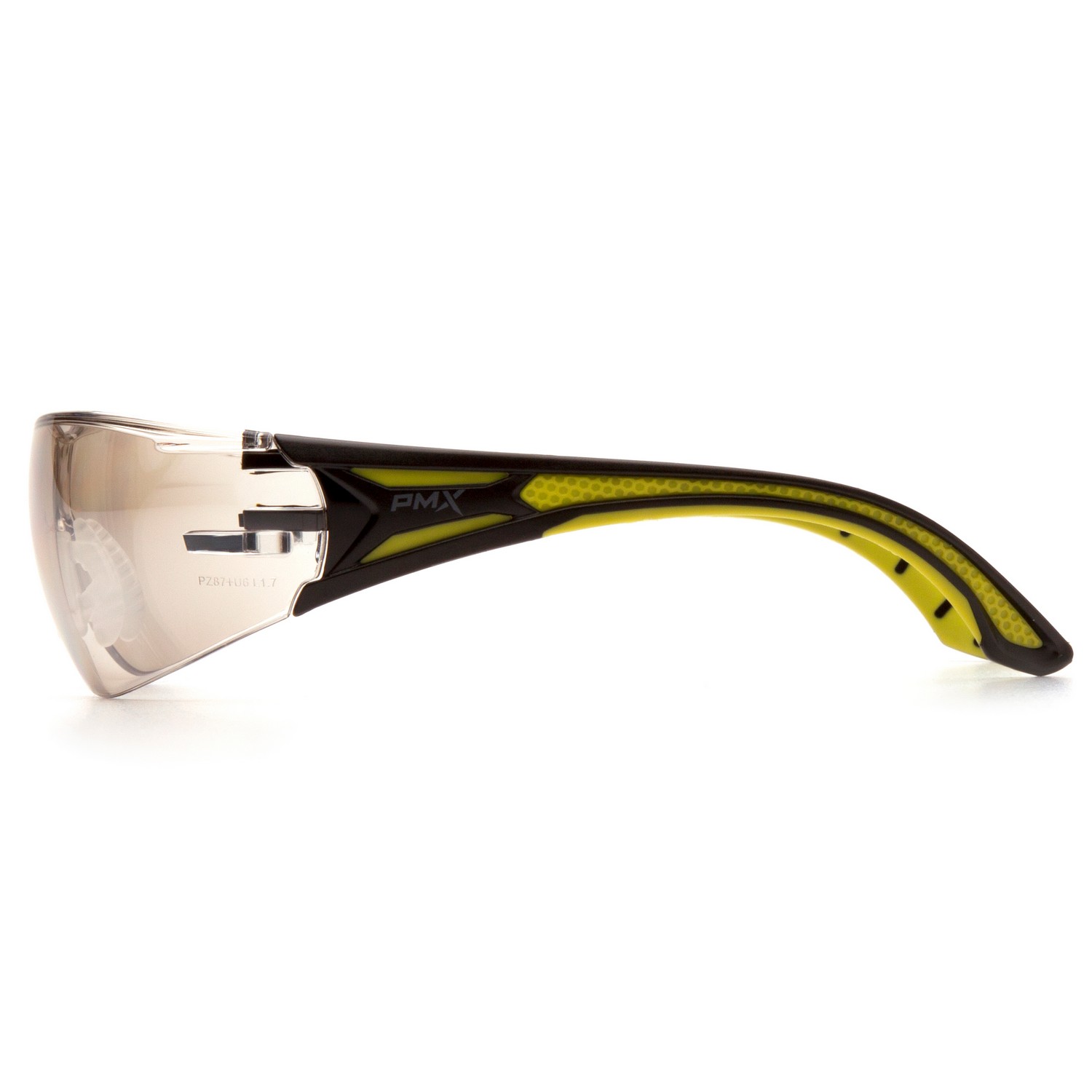 Pyramex Safety SBGR9680S Endeavor Plus - Black-Green Frame/Indoor-Outdoor Lens Safety Glasses