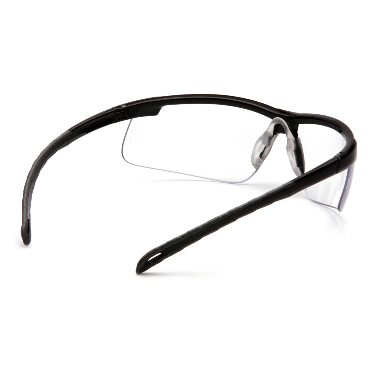 Pyramex Safety SB8610D Ever-Lite - Black Frame/Clear Lens Safety Glasses