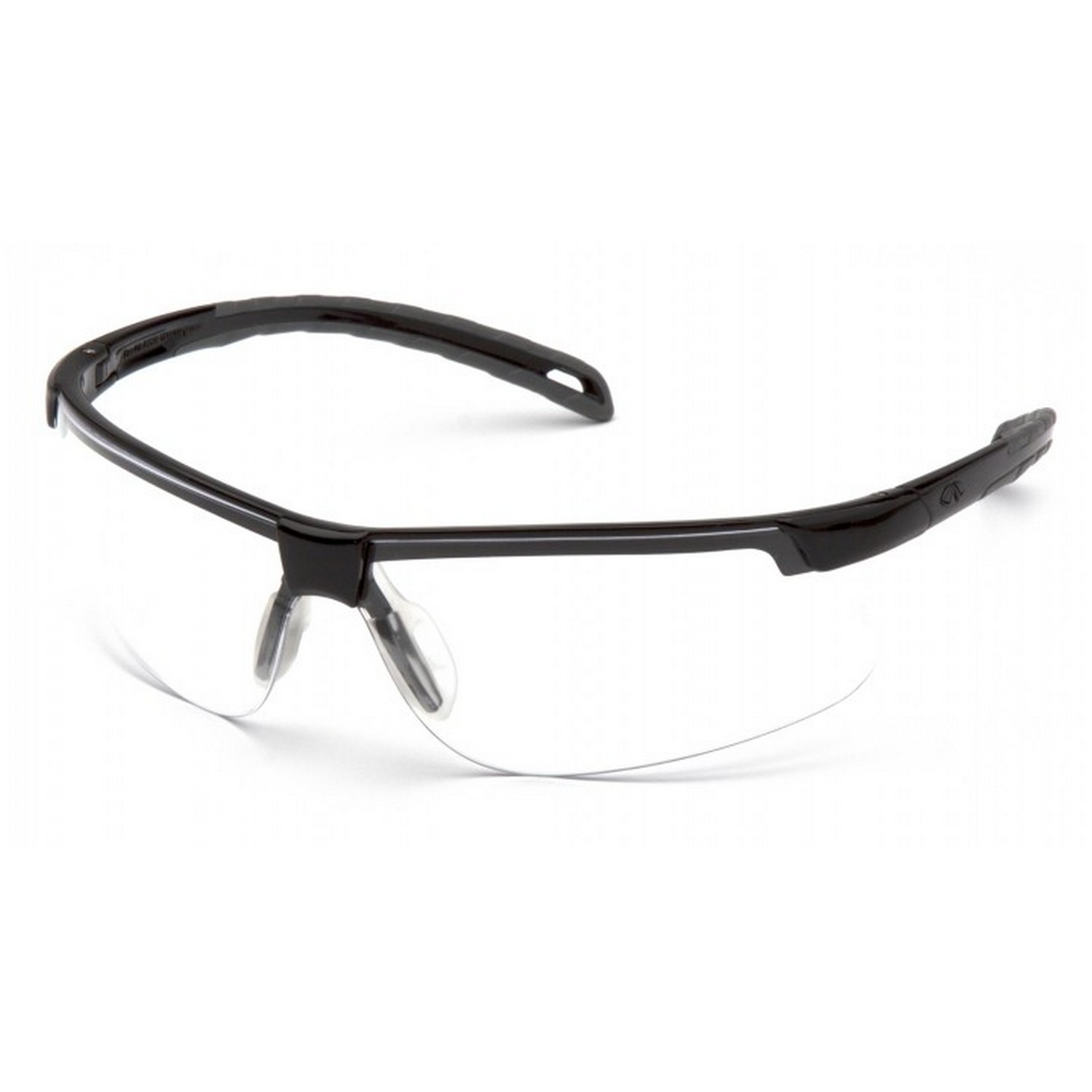Pyramex Safety SB8610DTM Ever-Lite - Black Frame/Clear H2MAX Anti-Fog Lens Safety Glasses